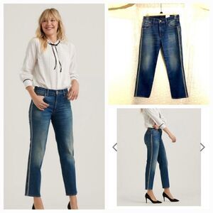 Lucky Brand NWT Midrise Authentic Straight Size 25